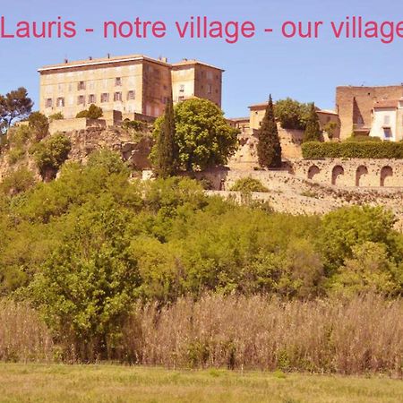 Clementine - Joli Studio Prive Avec Clim Calme A 70 M Du Centre Village De Lauris Luaran gambar